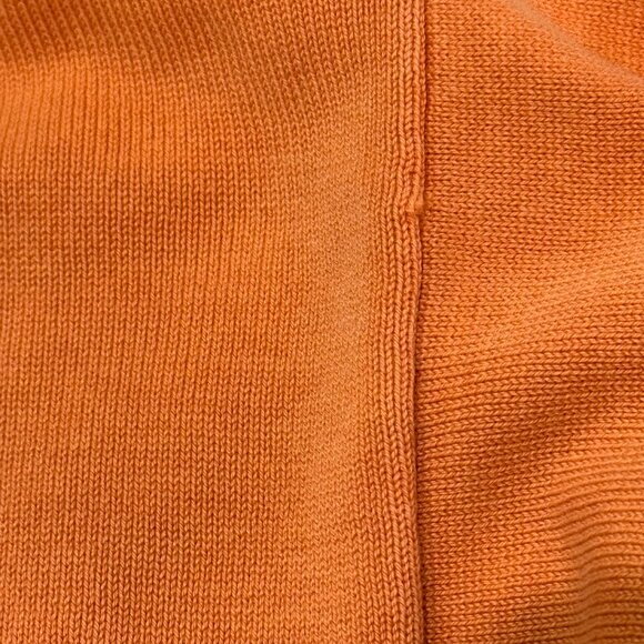 Orvis Signature collection Mens Orange sweater Size large - Picture 4 of 10